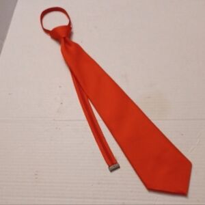 4/$60 Red Zipper Tie
